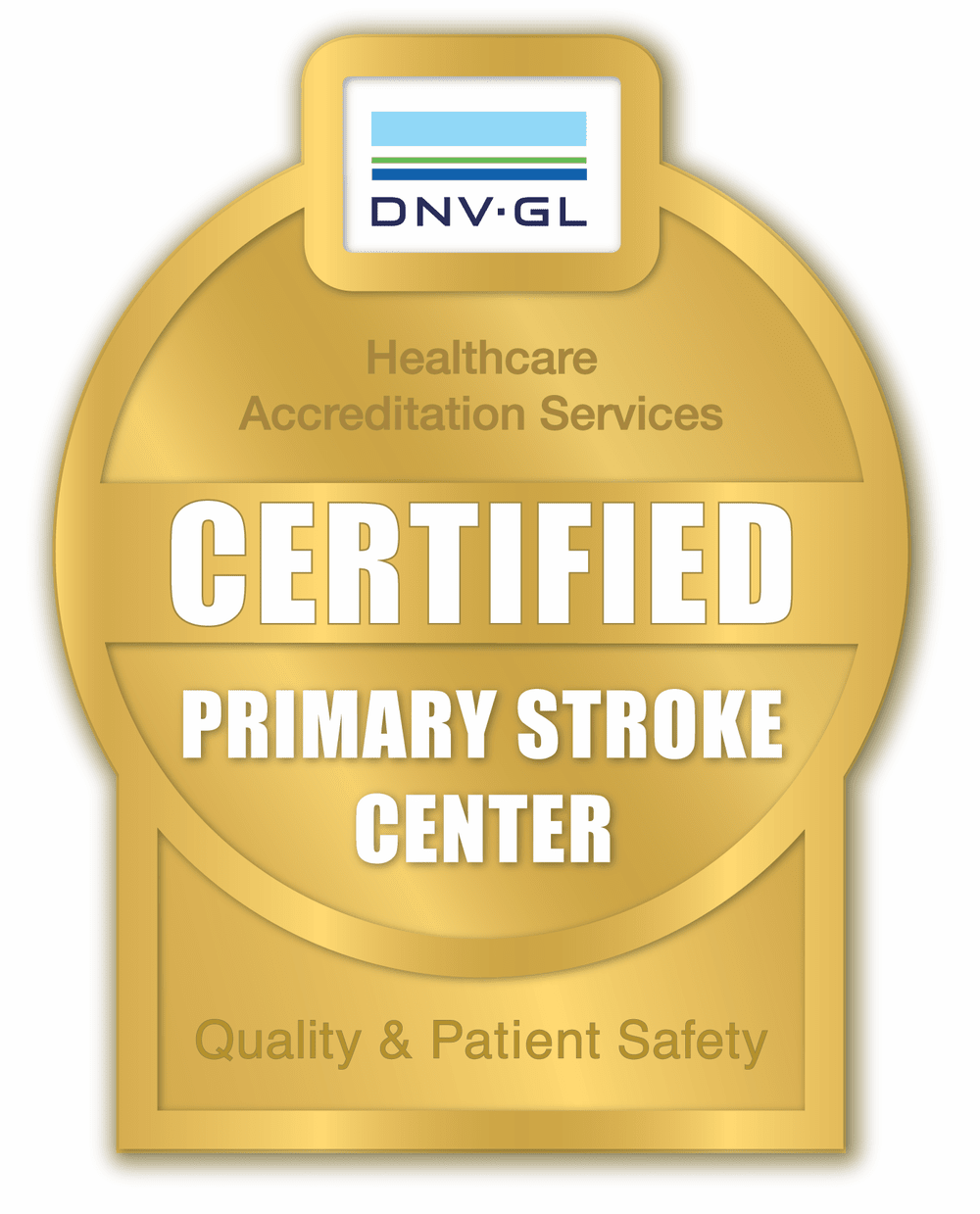 Certified Primary Stroke Center award badge