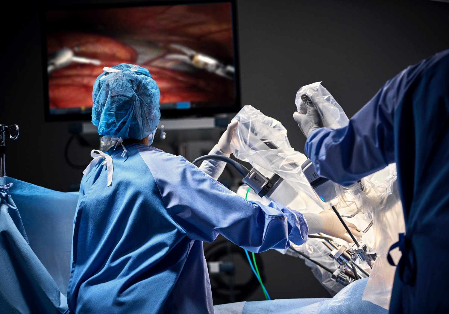 Robotic-assisted surgery team